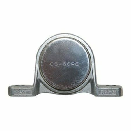 AMI BEARINGS SINGLE ROW BALL BEARING - 15MM EXTRA NARROW SET SCREW PILLOW BLOCK OPN/CLS COVERS KP002CE